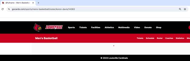 Koron Davis Louisville