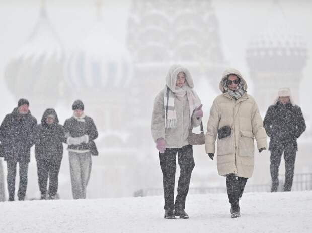РИА Новости: Морозы в Москве начнут ослабевать четвертого февраля