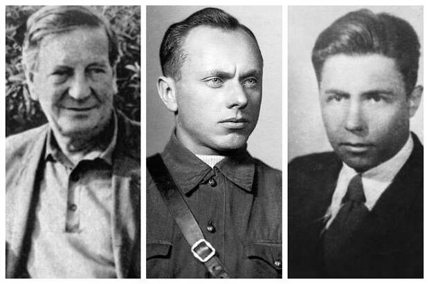 Ким Филби, Алексей Ботян и Анатолий Яцков.