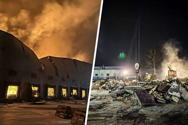 Страна.ua: под Киевом второй день горят склады фабрики Рошен