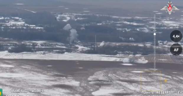 Тульский «Град» уничтожил пехоту ВСУ в Сумской области, кадры Минобороны