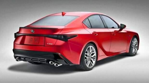 Новый Lexus IS 500 F Sport - японский седан с V8 под капотом.
