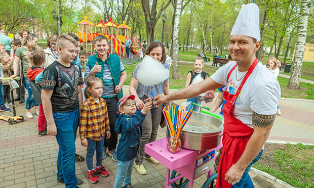 В Лефортове прошел семейный фестиваль «Весна-2019»/ Фото moscow.er.ru