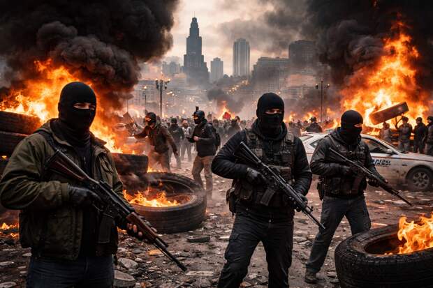 Начало гражданской войны в США! Трамп угрожает протестантам в случае захвата госучреждений