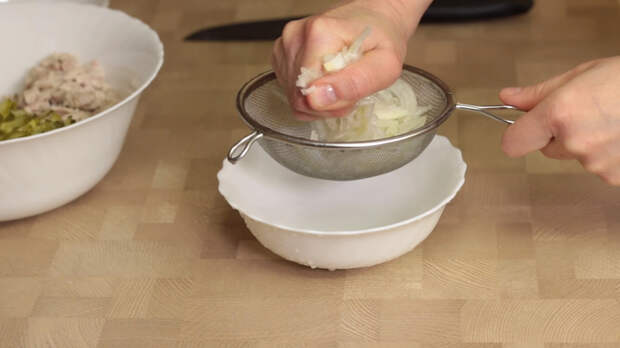 Один из самых вкусных салатов Гнездо глухаря рецепт, видео рецепт, кулинария, еда, IrinaCooking, салат, гнездо глухаря, куриный салат, видео, длиннопост