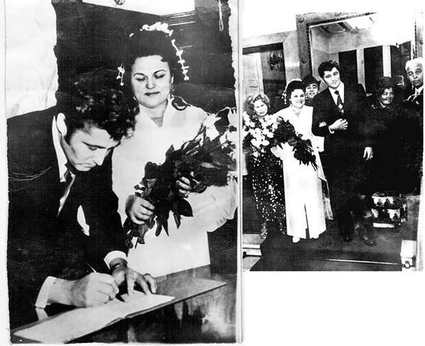 Фотография: В чем выходили замуж звезды советской эпохи: редкие свадебные кадры №5 - BigPicture.ru