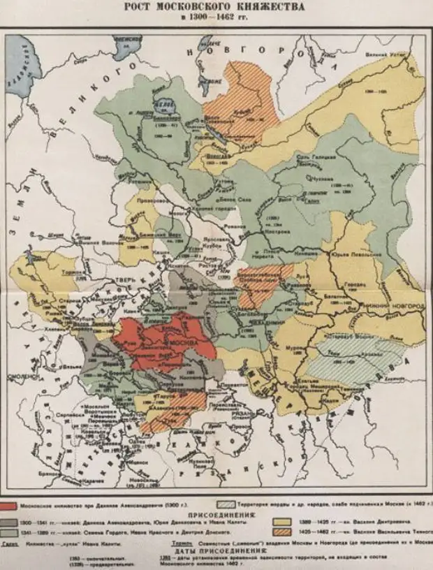 Великое княжество московское. Рост Московского княжества 1300-1462. Карта рост Московского княжества 1300-1462 гг. Рост территории Московского княжества в 1300-1462. Московское княжество 1300 1462 карта.