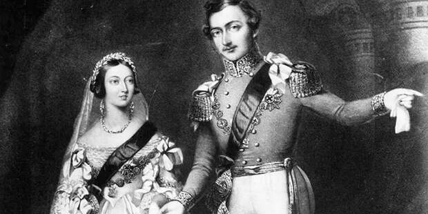 Свадьба королевы Виктории и принца Альберта.