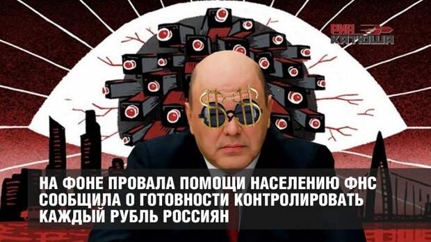 На фоне провала помощи населению ФНС сообщила о готовности контролировать каждый рубль россиян