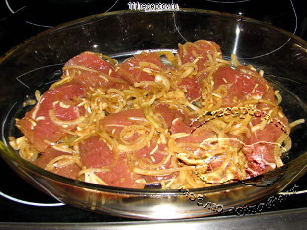 Жаркое с яблоками