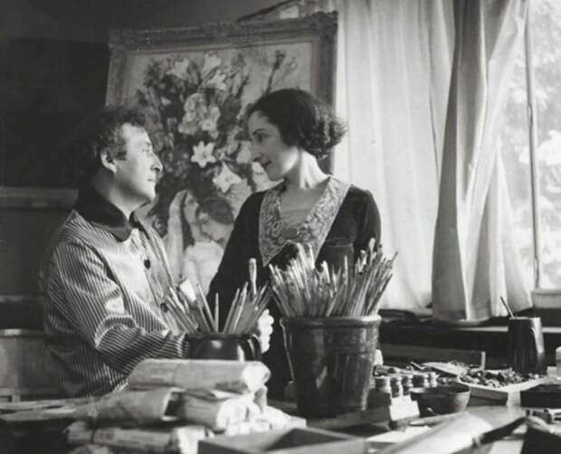 Марк Шагал и Белла Розенфельд. / Фото: www.yandex.net