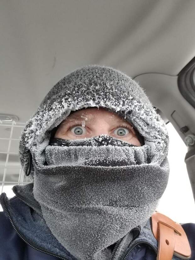 I Survived The -65 Windchill, Barely