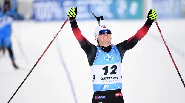 Улсбю-Ройселанн победила на этапе КМ в Хохфильцене, Казакевич стала девятой