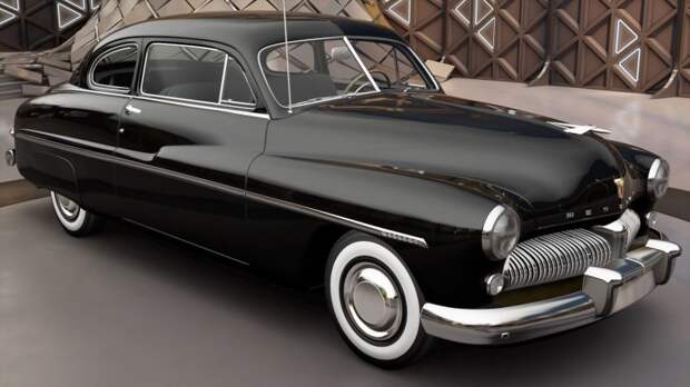 Полностью электрический Mercury Coupe 1949 с сердцем Теслы mercury, tesla, авто, олдтаймер, ретро авто, свап, тюнинг, электромобиль