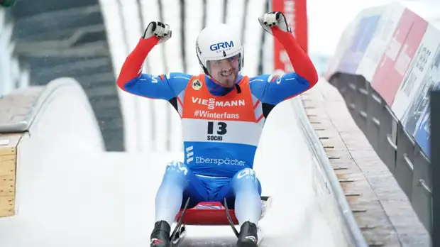 Павличенко занял третье место в общем зачёте КМ по санному спорту