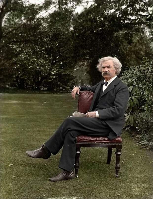 37. Марк Твен, 1900 год 37. Марк Твен, 1900 год