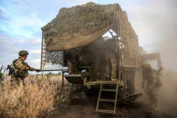 Минобороны России показало кадры боев за Малиновку в Запорожской области