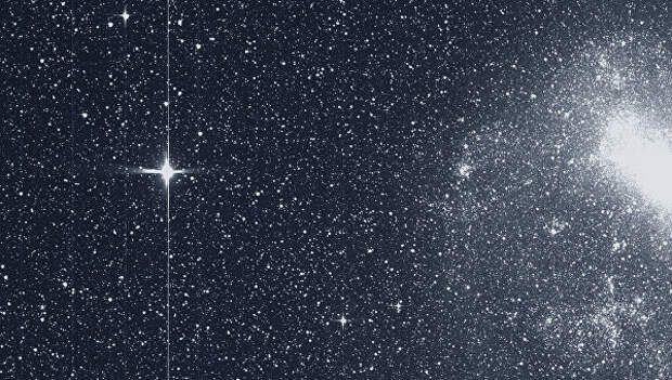 Первая научная фотография, полученная телескопом TESS