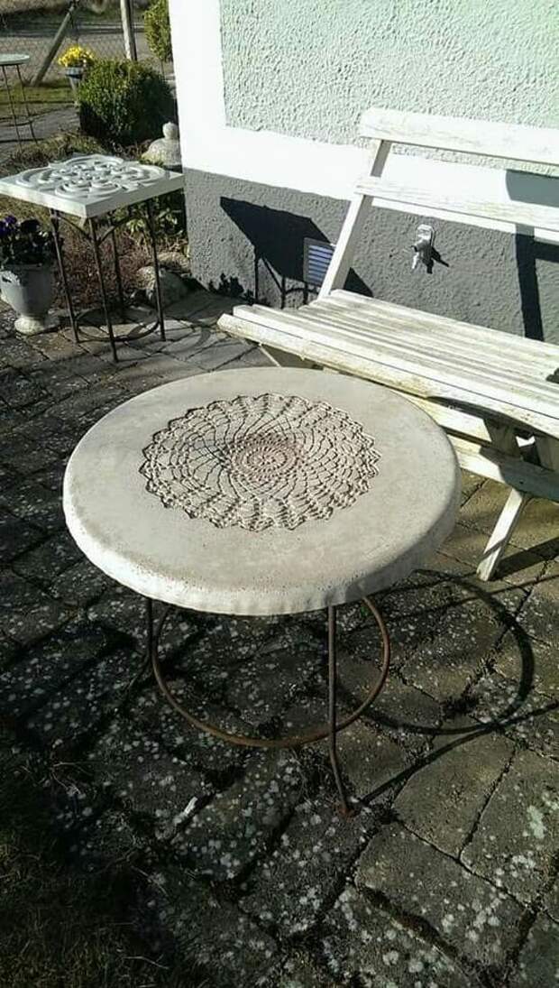 декор из бетона