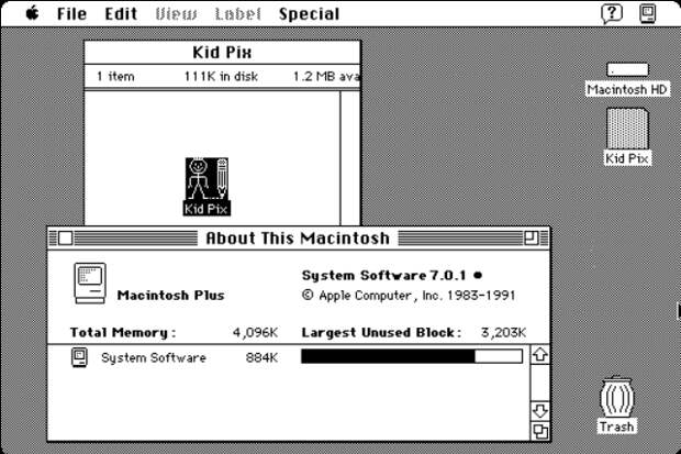 classic macintosh demo