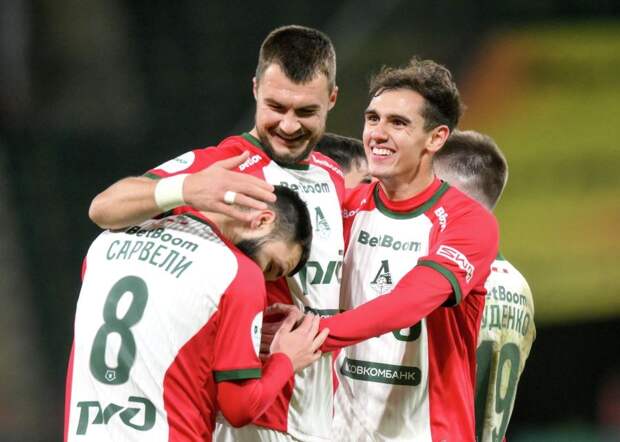 «Локомотив» разгромил «Акрон», забив пять мячей в первом тайме