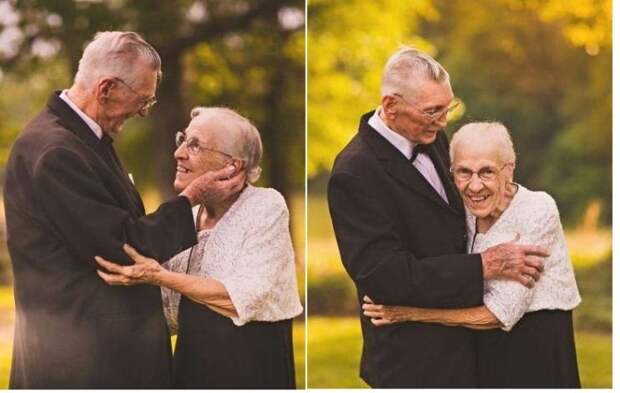 Вместе 65 лет: трогательная фотосессия к годовщине свадьбы