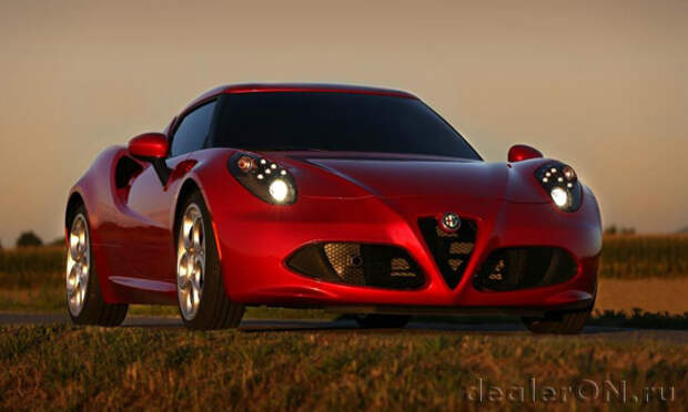 Купе Альфа Ромео 4С / Alfa Romeo 4C