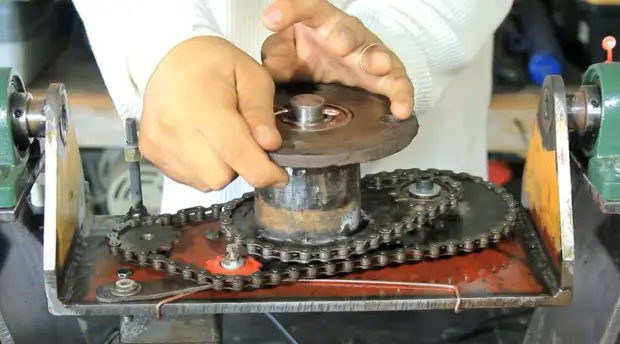 Поворотный сварочный стол из автомобильных дисков