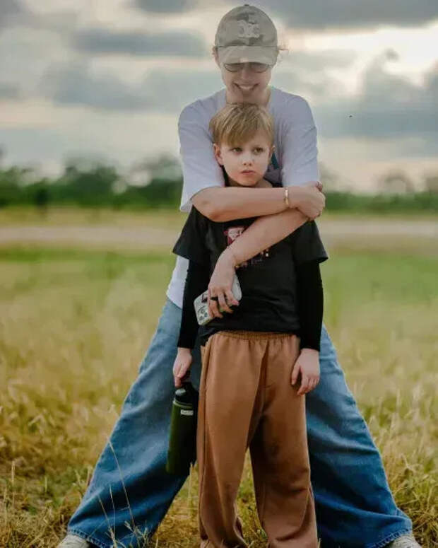 Ксения Собчак с сыном