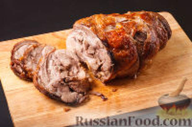 Фото к рецепту: Рулет из свинины