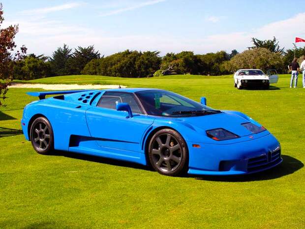 История Bugatti EB-110