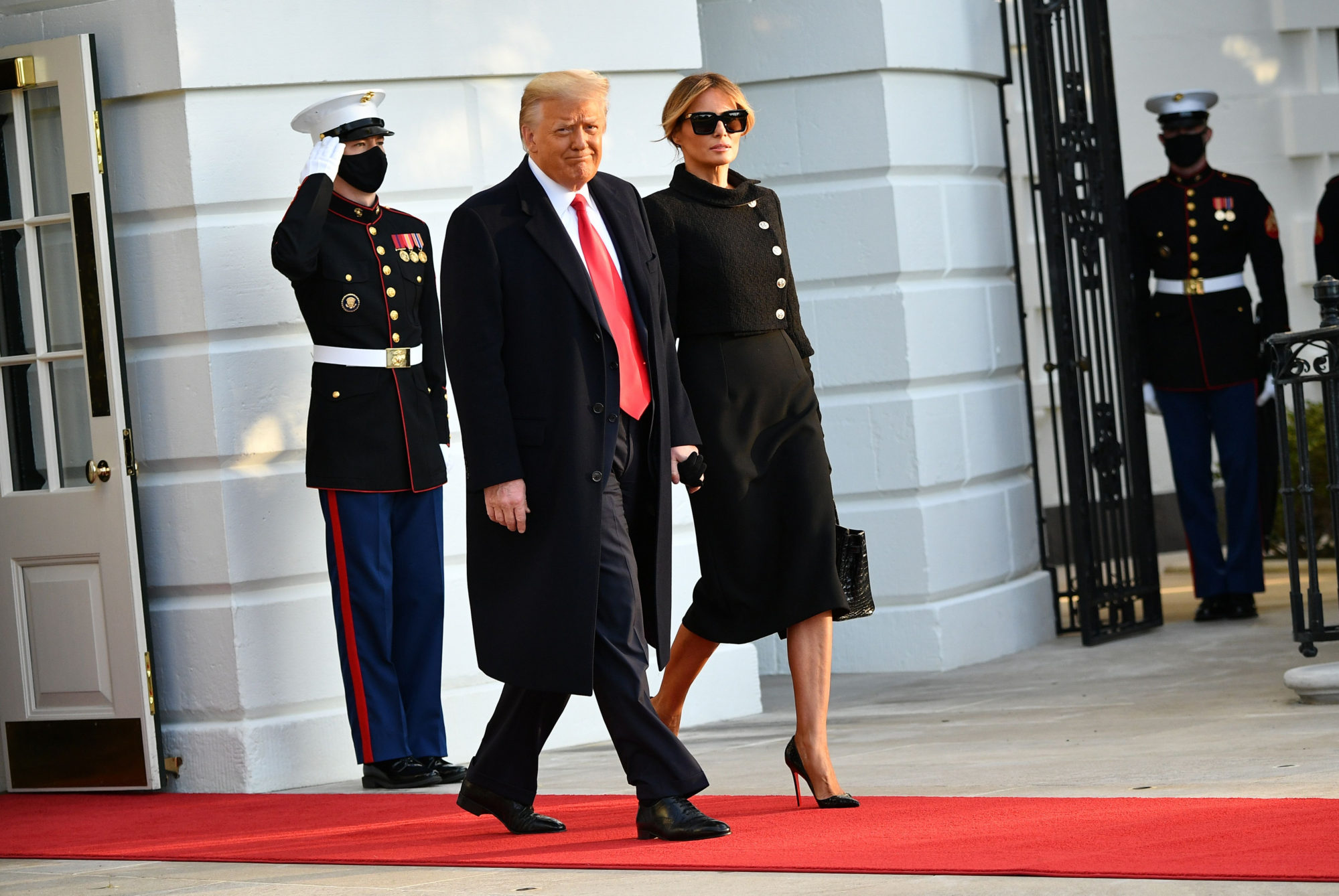 Дональд и Мелания Трампы