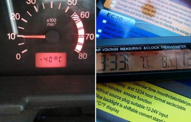 Автомобильный термометр: почему полезный датчик показывает неадекватные цифры