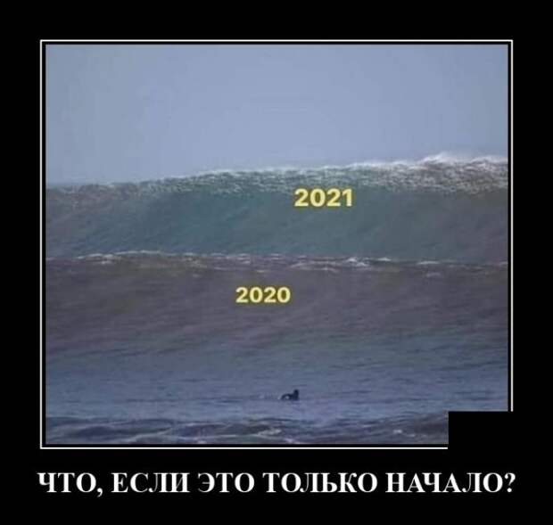 Демотиватор про 2020 год