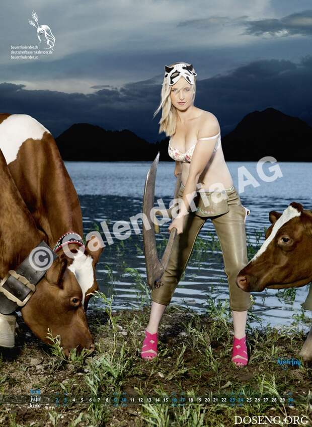 Календарь «Swiss Cowgirls 2018»
