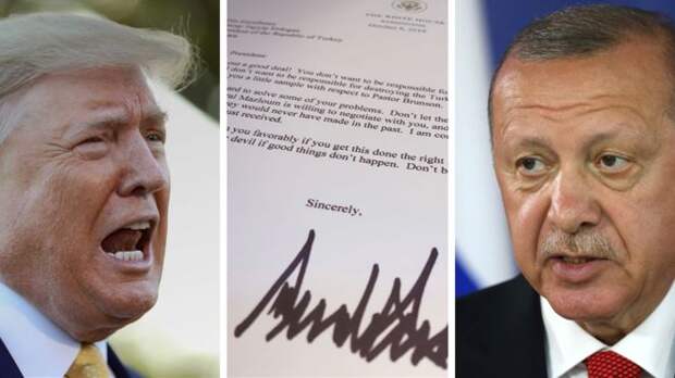 Эрдоган выкинул письмо президента США. Трамп писал ему: "Не будь дураком!"