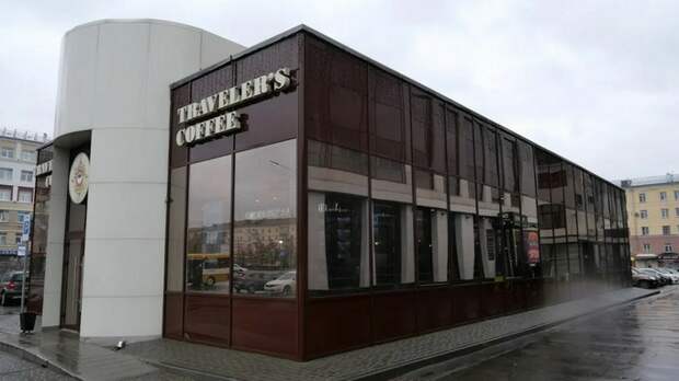 В Барнауле снесут павильон Traveler’s Coffee перед строящимся ЦУМом