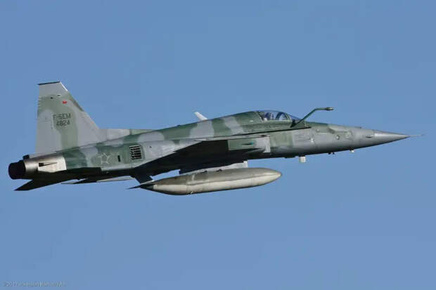 В Бразилии разбился истребитель F-5EM Tiger II