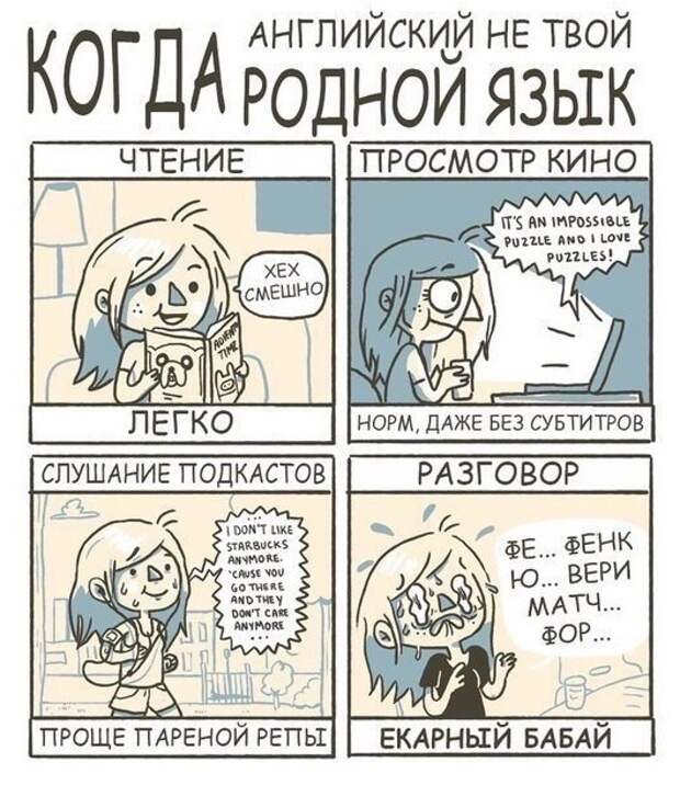 Смешные комиксы