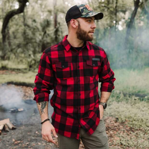 Grunt Style Men's Buffalo Plaid Flannel
