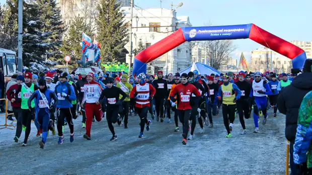 В Омске началась регистрация на Рождественский полумарафон