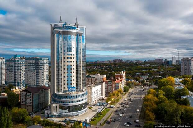 Фото Самары с высоты — космический город на Волге