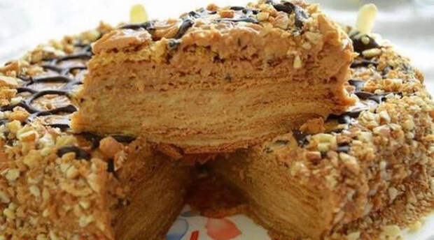 Нежнейший медовик с заварным кремом. Невероятно вкусный