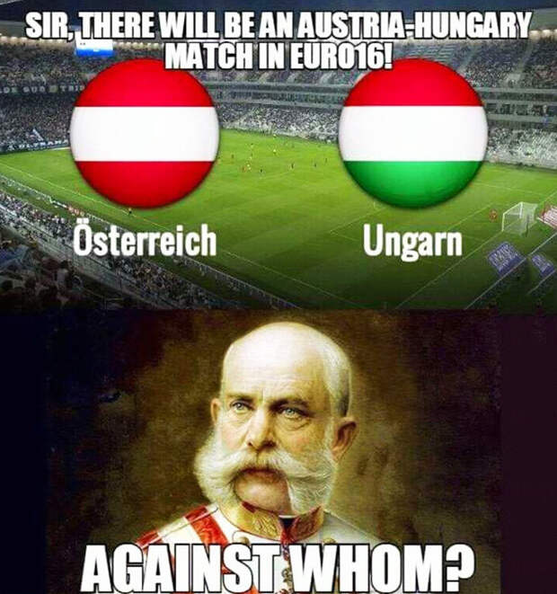 На этом Евро нас ждут и интересные, в историческом плане, противостояния  Euro2016, ЧЕ 2016, евро2016, спорт, футбол, юмор