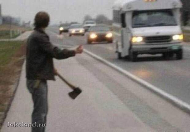 Приколы на дорогах