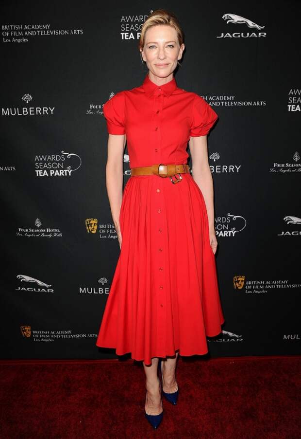 BAFTA Awards. 2014 г. Платье Michael Kors.