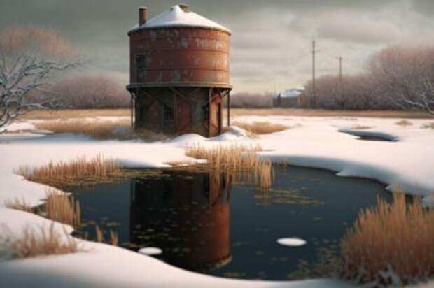 На окраине Калуги до конца месяца установят новую водонапорную башню