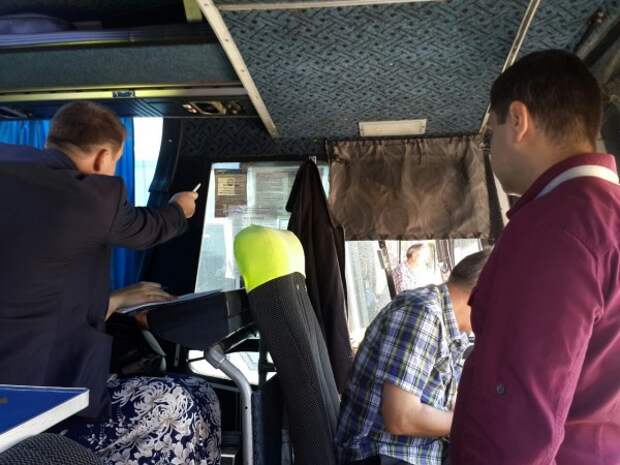 В Симферополе проведён осмотр пассажирских автобусов (ФОТО)