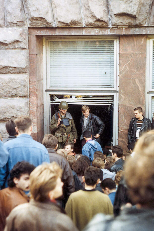 Расстрел Белого дома в 1993 г.