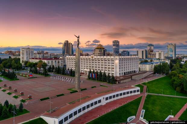 Фото Самары с высоты — космический город на Волге